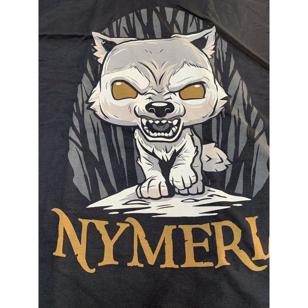 Vintage Funko Pop! Tee: Nymeria Of Game Of Thrones HBO Large Short Sleeve New
